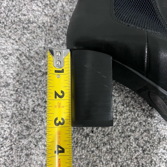 Born Black Genuine Leather Donella Chelsea Boots Block Heel Women’s Size US 9 - Picture 9 of 10